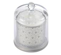 HOMEA 6BPV094GC - Candele verrine, Colore: Grigio, Piccolo