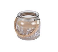 HOMEA 6BPV111TA Candele Verrine, Tortora, Piccola