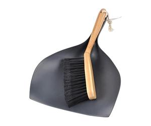 Homéa BAMBOU Natura Pala e Spazzola, Grigio, Unica