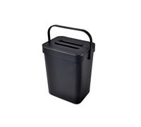Homéa, Pattumiera Compost agganciabile in plastica, 3 l, 16 x 12 x 20 cm, colore: antracite
