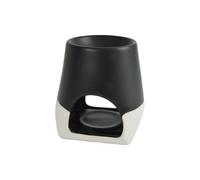Homéa Profumi Brule-Profumo Ceramica Ø10 x 10,5 cm Bicolore Nero