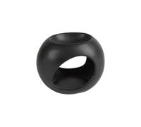 Homéa Profumi Brule-Profumo Ceramica Ø13 x 11 cm Orba Nero