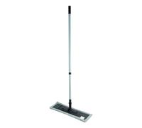 Homéa, Scopa Mop Microfibra Manico Metallo Telescopico 74>130Cm Blu Ghiaccio