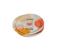 Homéa, Set di 10 piatti di cartone D18 cm Chin Chin