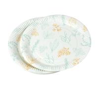 Homéa, Set di 10 piatti in cartone D23 cm aromatici