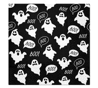 Homéa, Set di 20 tovaglioli di carta, 3 pieghe, 33 x 33 cm, piccoli fantomi