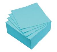 Homéa, Set di 40 tovaglioli di carta vitaminica, 2 pieghe, 38 x 38 cm, colore: blu