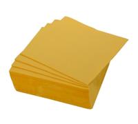 Homéa, Set di 40 tovaglioli di carta vitaminica, 2 pieghe, 38 x 38 cm, giallo senape