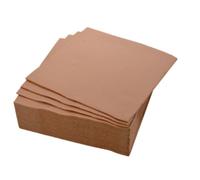 Homéa, Set di 40 tovaglioli Vitamina in carta, 2 pieghe, 38 x 38 cm, Kraft