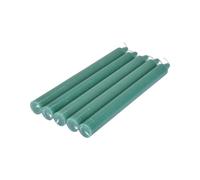 Homéa, Set di 5 candele candeliere 20 cm Essentiel, colore: Verde