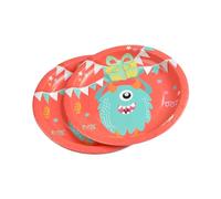 Homéa, Set di 6 piatti di cartone D23 cm Mostri