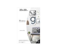 Homéa, Sottobicchiere per foto o poster 20 x 30 cm in vetro trasparente