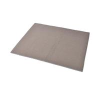Homéa, Tappeto da tavola assorbente in poliestere, 45 x 35 cm, colore: tortora