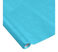 Homéa, Tovaglia Vitamina in carta damasca, 1,18 x 5 m, colore: Blu