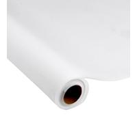 Homéa, Tovaglia Vitamina Intisse 1,20 x 10 m, colore: Bianco