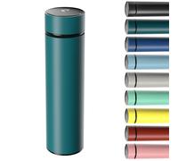 Homealexa 500ml Thermos Bottiglia Termica di Acqua in Acciaio Inox Bottiglietta Tazza Intelligente LED Temperatura Display Touch Smart Borraccia Isolante Sottovuoto