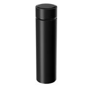 Homealexa Borraccia termica da 500 ml, in acciaio inox 304, 0,5 l, perfetta per casa, ufficio, viaggi, sport, colore nero