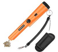 Homealexa Rilevatore Metalli Portatile Impermeabile Metal Detector Sensibile 360°Scan Pinpointer con Segnalazione di Vibrazione Bip per Caccia di Oro Tesoro Monete Gioielli Bambini Adulti