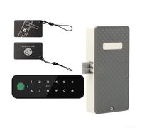 HomeArmadio Cassetto Sicurezza Abs Posto Medio con Controllo App Nfc | Serratura elettronica dell'impronta digitale della serratura di porta del Governo della carta