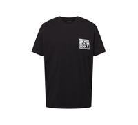 HOMEBOY Maglietta 'Old School' nero / bianco Donna HOMEBOY S