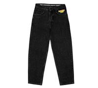 Homeboy Unisex X-tra Baggy Denim Pantaloni Washed Black 25 L30