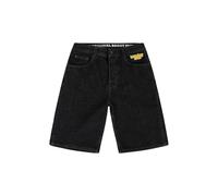 Homeboy Unisex x-tra Baggy Pantaloncini Washed Black 26
