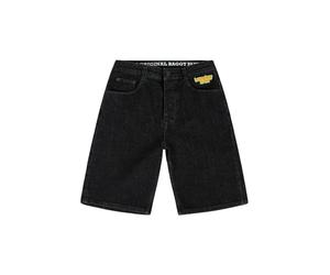 Homeboy Unisex x-tra Baggy Pantaloncini Washed Black 29