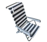 Homecall, sedia da campeggio, colore blu / bianco