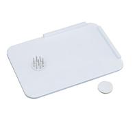 Homecraft Plastic Spread Board with Spikes (Eligible for VAT Relief in the UK) Tray with L Shaped Corner, Stainless Steel Spikes Hold Food in Place, Cut & Spread, Adaptive Kitchen Aid for One Hand Use