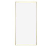 Homedecoration - Cornice 50x100 cm - Oro - Cornice per foto in Metallo con vetro plastico Antiriflesso - Cornice portafoto 50x100 cm - Kampen