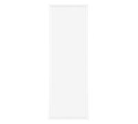 Homedecoration - Cornice per foto 20x60 cm - Bianco Lucente - Cornice portafoto in Plastica con vetro plastico Antiriflesso