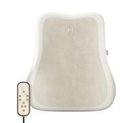 Homedics Bridge Cuscino massaggiante vibroacustico - Massaggiatore per schiena da sedia, 5 tracce audio e streaming Bluetooth, Onde sonore a bassa frequenza per calmare corpo e mente