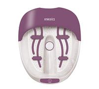 HoMedics Luxury Nail Care Foot Spa, Pediluvio Massaggiatore Piedi con 4 Strice Idromassaggio, Kit per Pedicure, Pietra Pomice, Rulli Massaggianti e Funzione Mantenimento Acqua Calda, Taglia Max: 47