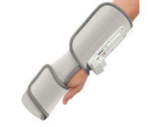 HoMedics Modulair Compression Hand Wrap - Fascia di Supporto per Mano con Massaggio a Compressione e Calore Regolabile per Sollievo dal Dolore e Recupero Muscolare - Controller Venduto Separatamente