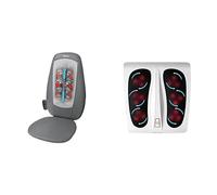 HoMedics Sedile Massaggiante Shiatsu, Massaggiatore Schiena & Massaggiatore Plan