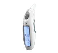 HoMedics TheraP Jumbo Display LCD, Termometro Digitale Auricolare, Impermeabile, Veloce, Compatto e Portatile, Termometro Frontale con Misurazione Istantanea in 1 Secondo, Facile Lettura