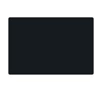 HomeDo Tappetino da forno in silicone impermeabile, antiaderente, antiscivolo, tappetino da cucina,tappetino di protezione per piani di lavoro (nero, 40 x 60 cm,2 pezzi)