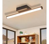Homefire Plafoniera Soggiorno Plafoniera Camera Da Letto : Lampada Soggiorno Moderna Nera 6W 3000K Design Lampada Cucina Interna Plafoniera Bianco Caldo LED per Corridoio Cucina