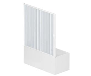HOMEGARDEN Box vasca a soffietto in PVC apertura laterale 160 x 150 H