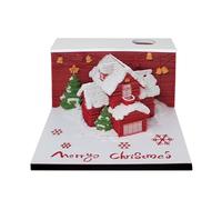 HomeJoySet Blocco Note Con Calendario 3D 2025, Decorazione Creativa For La Scrivania, Promemoria For Le Festività In Ufficio