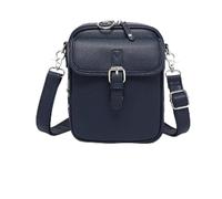 HomeJoySet Borsa A Tracolla In Pelle Urvashi Collaboration 2025 - Borsa A Tracolla Antifurto Con Design Sicuro(Dark Blue)