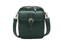 HomeJoySet Borsa A Tracolla In Pelle Urvashi Collaboration 2025 - Borsa A Tracolla Antifurto Con Design Sicuro(Green)