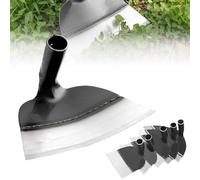HomeJoySet Nuova Testa For Zappa Da Giardino In Acciaio For Impieghi Gravosi 2025 - Ideale For Diserbo, Allentamento E Sostituzione Del Terreno, Zappa Hula Da 31,5 Cm For Fattoria E Giardino(21CM)
