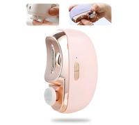 HomeJoySet Nuovo Tagliaunghie Elettrico 3 In 1 2025 Con Lucidatura - Tagliaunghie Illuminato For Neonati, Adulti E Anziani (bianco)(Pink)