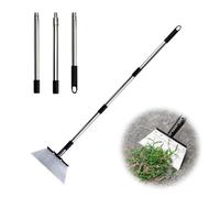 HomeJoySet Pala Da Giardino Multifunzionale - Vanga Piatta In Acciaio Resistente Con Manico Regolabile, Ideale For Diserbare, Scavare, Gestire Il Letame Agricolo, Rimuovere Il Ghiaccio - Lunghezza 1,2