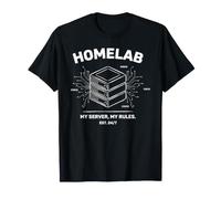 Homelab Il Mio Server Le Mie Regole IT Sysadmin Network Maglietta