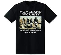 Homeland Security Fighting Terrorism Since 1492 Men T-Shirt Black M
