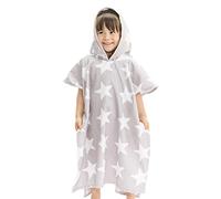 HOMELEVEL Accappatoio Bambino Ragazzo Piscina Nuoto - Poncho con Cappuccio Bambina Ragazza - Accappatoi Bambini Teenager Spugna - Morbido Elegante