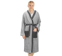HOMELEVEL Accappatoio Bambino Spugna - Accappatoio Bambina con Cappuccio e Tasche - Accappatoi Ragazzo e Ragazza - 100% Cotone per Doccia Piscina - Diverse Taglie