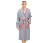 HOMELEVEL Accappatoio Bambino Spugna - Accappatoio Bambina con Cappuccio e Tasche - Accappatoi Ragazzo e Ragazza - 100% Cotone per Doccia Piscina - Diverse Taglie